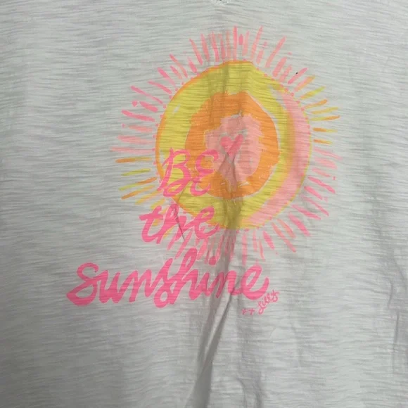 Lilly Pulitzer be the sunshine Etta tee small - Picture 2 of 3